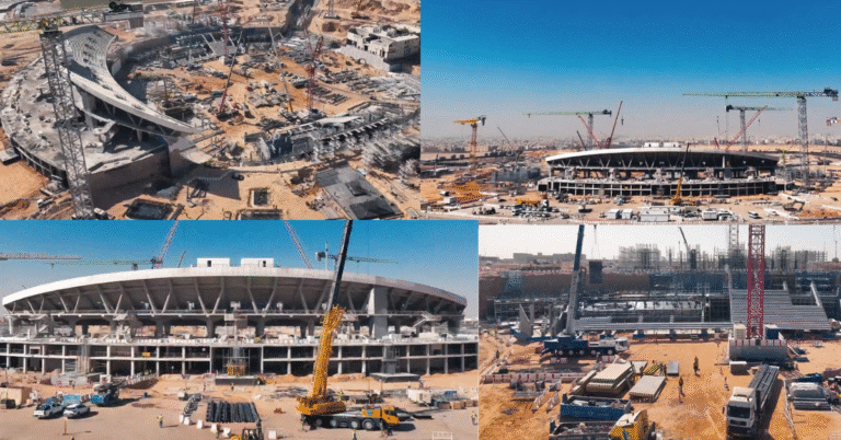 Development of King Fahd Sports City in Riyadh with Expansion of Its Main Stadium