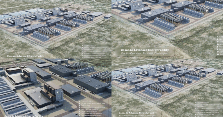 منشأة أمازون للطاقة المتقدمة في واشنطن تمهد لعصر جديد في تصميم المفاعلات الصغيرة