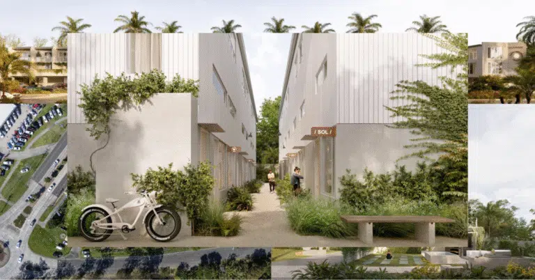 Designing an entire neighbourhood to operate without energy from ancient organic matter in Australia