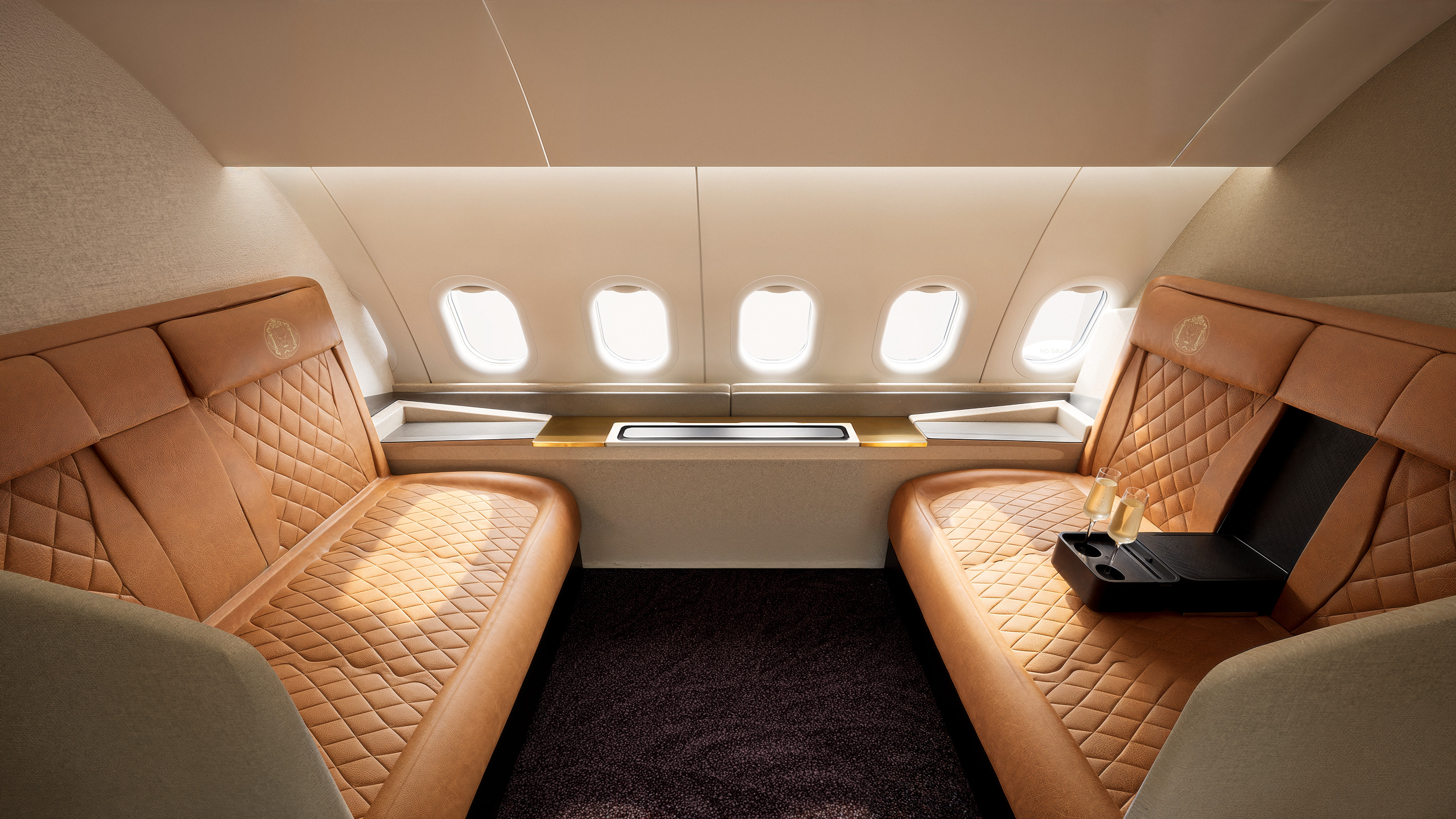 Private suite aboard Magnifica Air