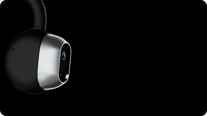 MusicCam smart headphones with built-in camera and bone conduction technology