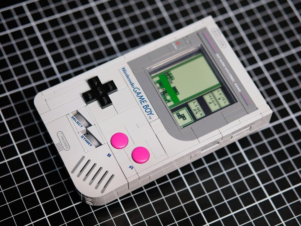 LEGO Game Boy front view