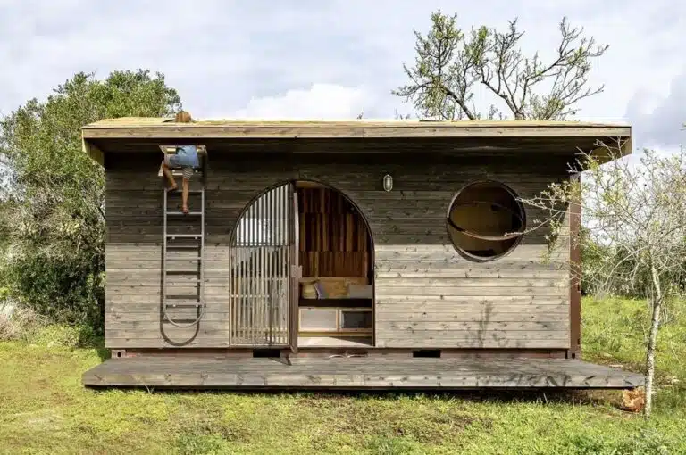 Cargo tiny home situated in Algarve region, Portugal