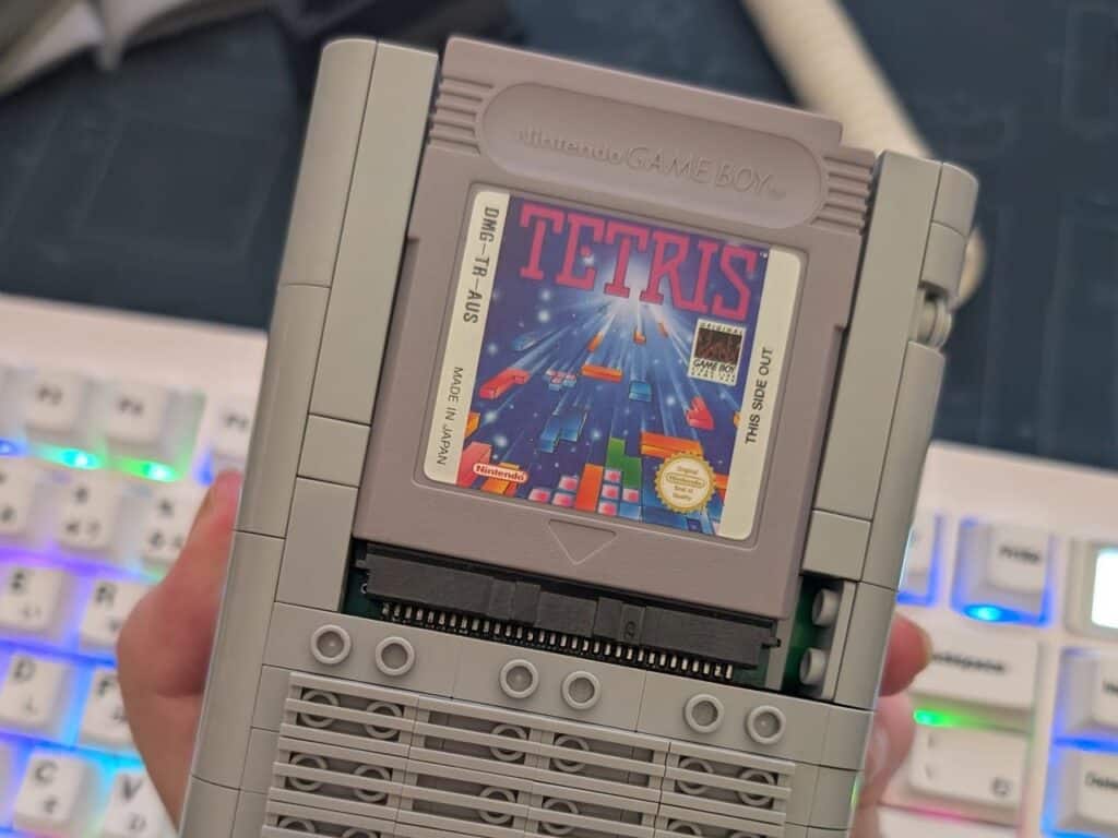 LEGO Game Boy front view