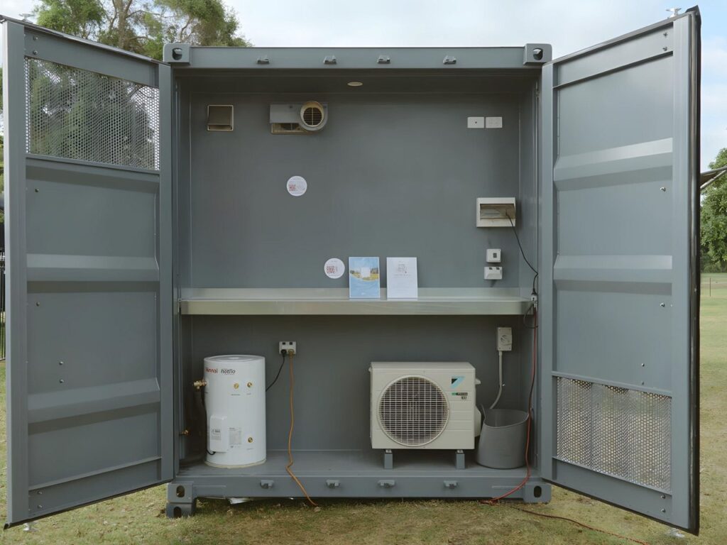 Polyurethane foam blocks used in Mark VI &ndash; VIC walls for improved thermal performance