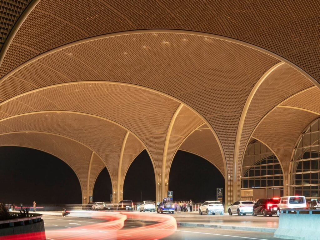 Techo International Airport in Cambodia featuring sustainable architecture that blends Cambodian heritage, nature, and innovation for a unique travel experience