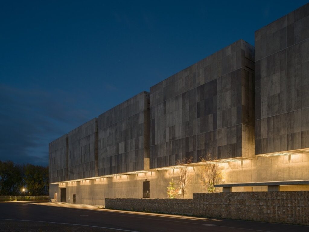 ZED ISHIKARI data center in Hokkaido, Japan during winter