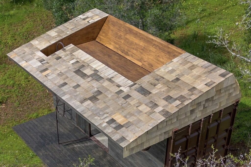 Cargo tiny home situated in Algarve region, Portugal