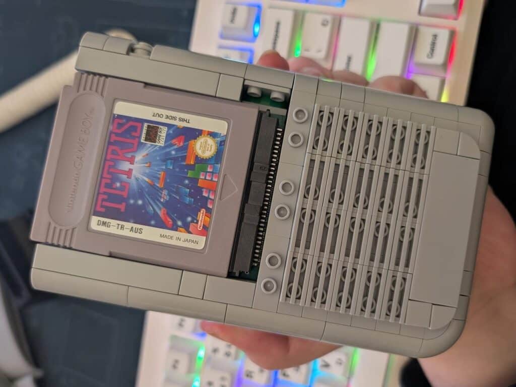 LEGO Game Boy front view