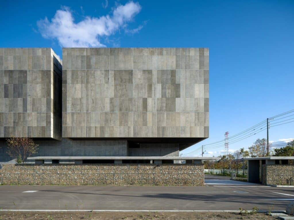 ZED ISHIKARI data center in Hokkaido, Japan during winter