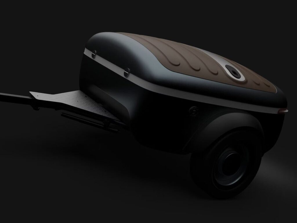 Booba small trailer easily towable