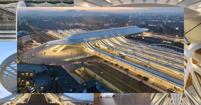 Gare de Mons Station Opens with Monumental Bridge Design