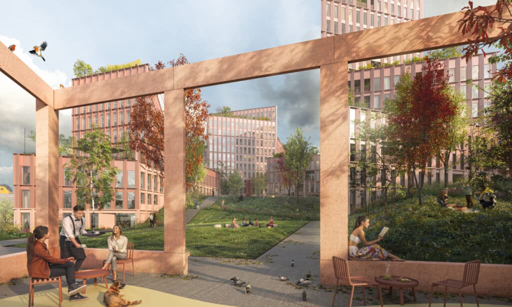 الممرات الخشبية والزجاجية تتيح تفاعل الزوار مع البيئة