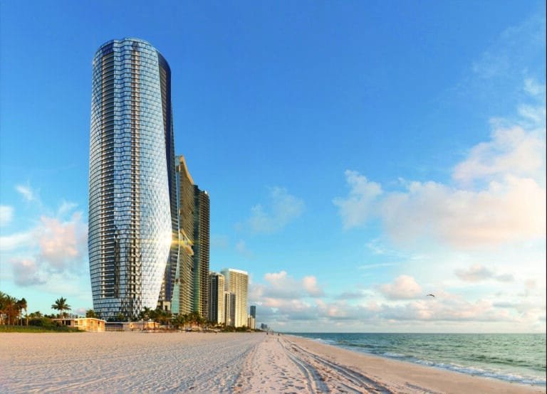 Coastal Foundations in Action: Building a Landmark Tower on Sunny Isles Beach