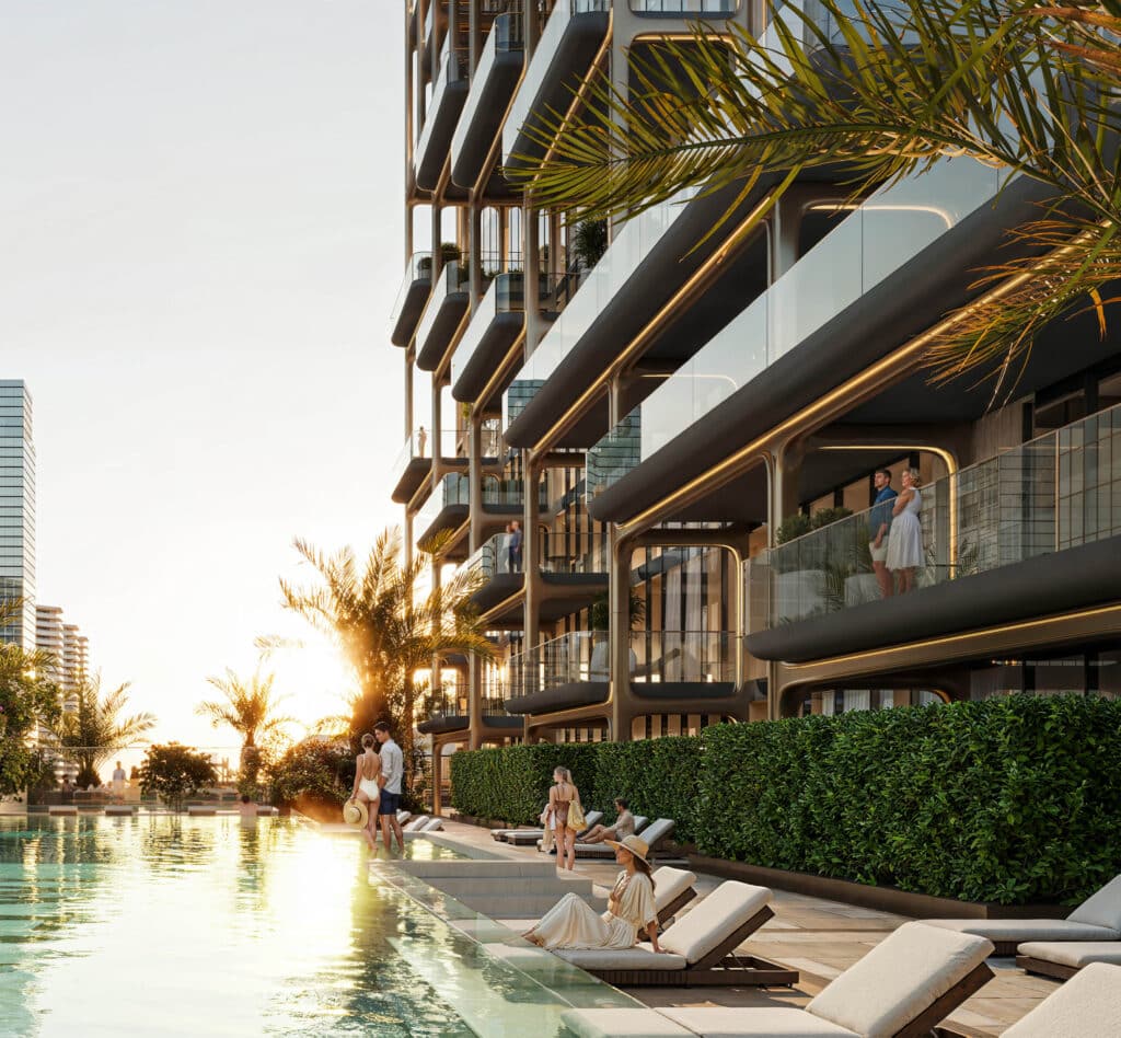 شرفات خارجية ومساحات مفتوحة تتفاعل مع البيئة