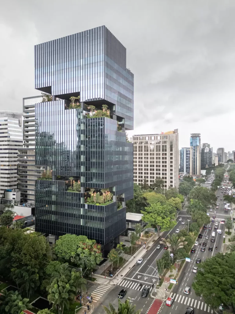 Salma Tower in São Paulo A Modern Model of Biophilic Architecture and Sustainable Office Spaces