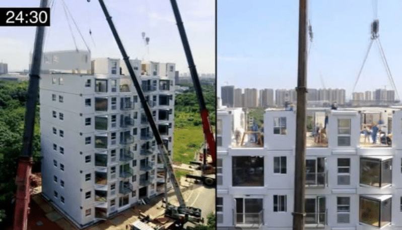 وحدات متصلة توفر مساحات خالية من الأعمدة للمرونة