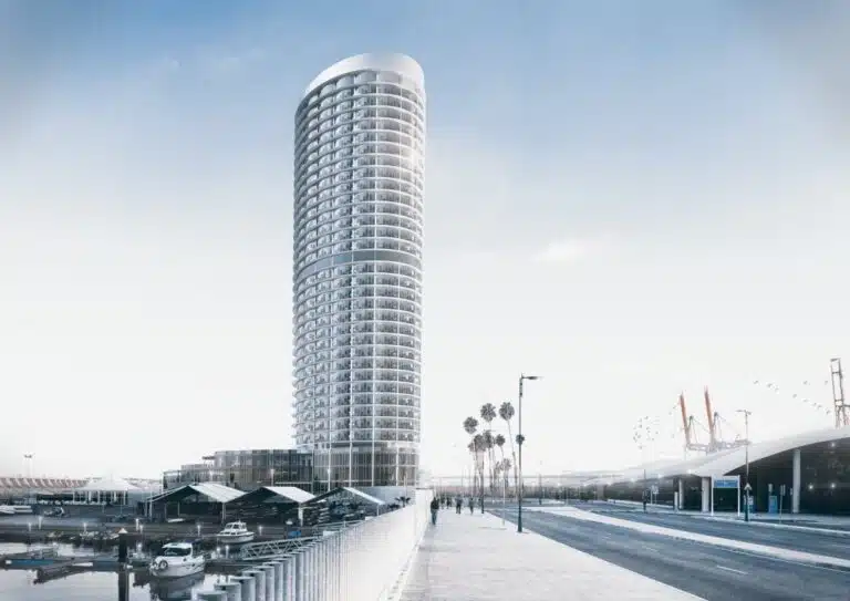 Revealing the Details of the New Malaga Tower Changing the City Skyline