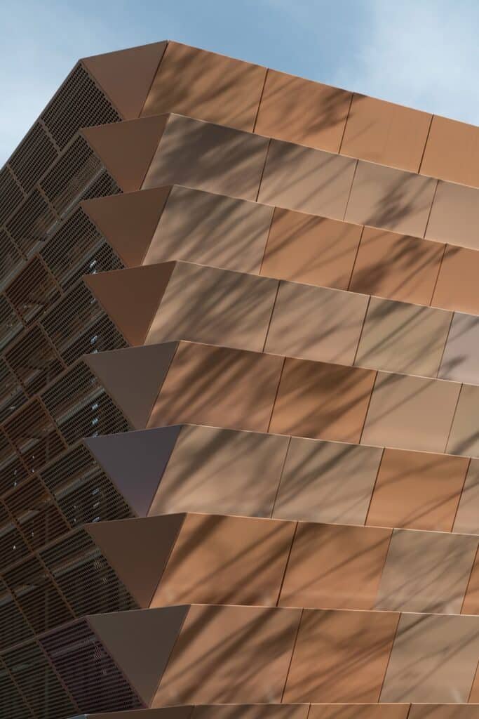 Lingchi Metro Station ventilation wing in Shenzhen Metro Line 12
