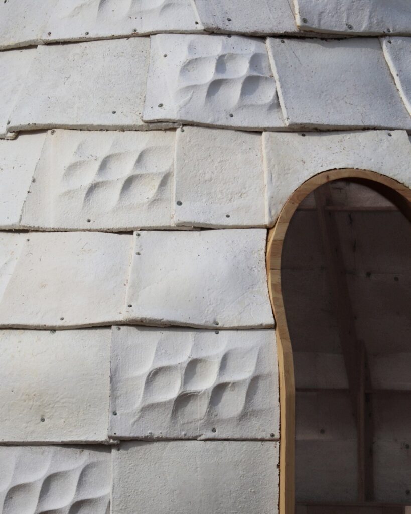 3D-printed molds for fungal growth in architectural design