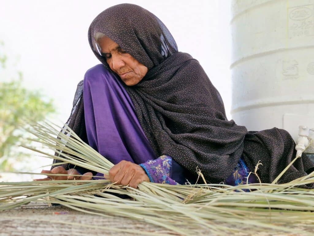 Front view of Nadaraj Guesthouse with open courtyard and multi-layered roof