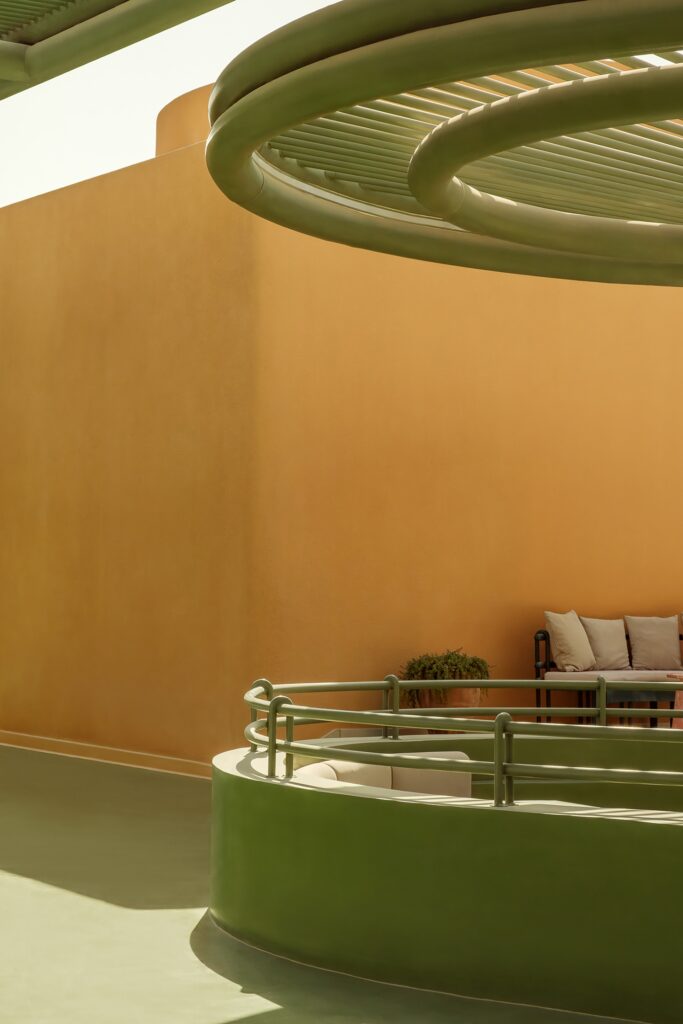 Administrative building and restaurant at MDL Beast site, showcasing adaptive reuse of heritage structures.