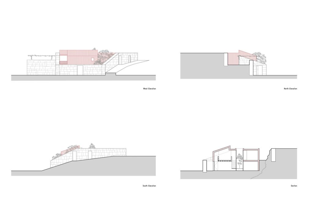 Aerial view of vineyards in the Duro Barro area