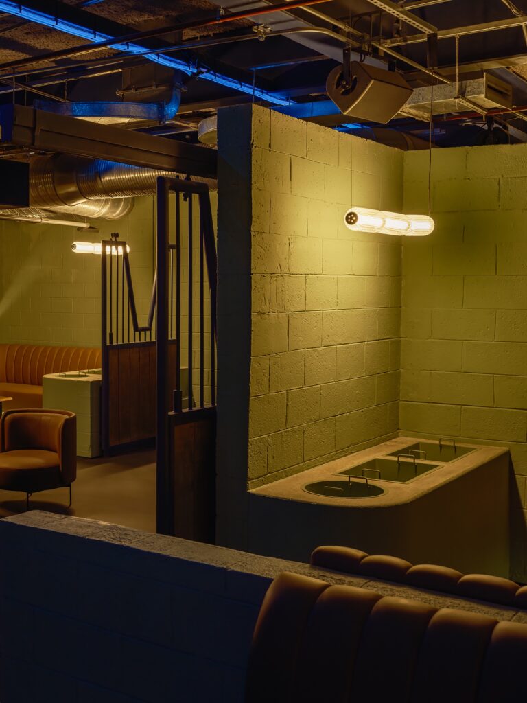 MDL Beast project in Riyadh integrating music festivals, adaptive reuse of heritage structures, colorful steel expansions, and desert-inspired landscaping.