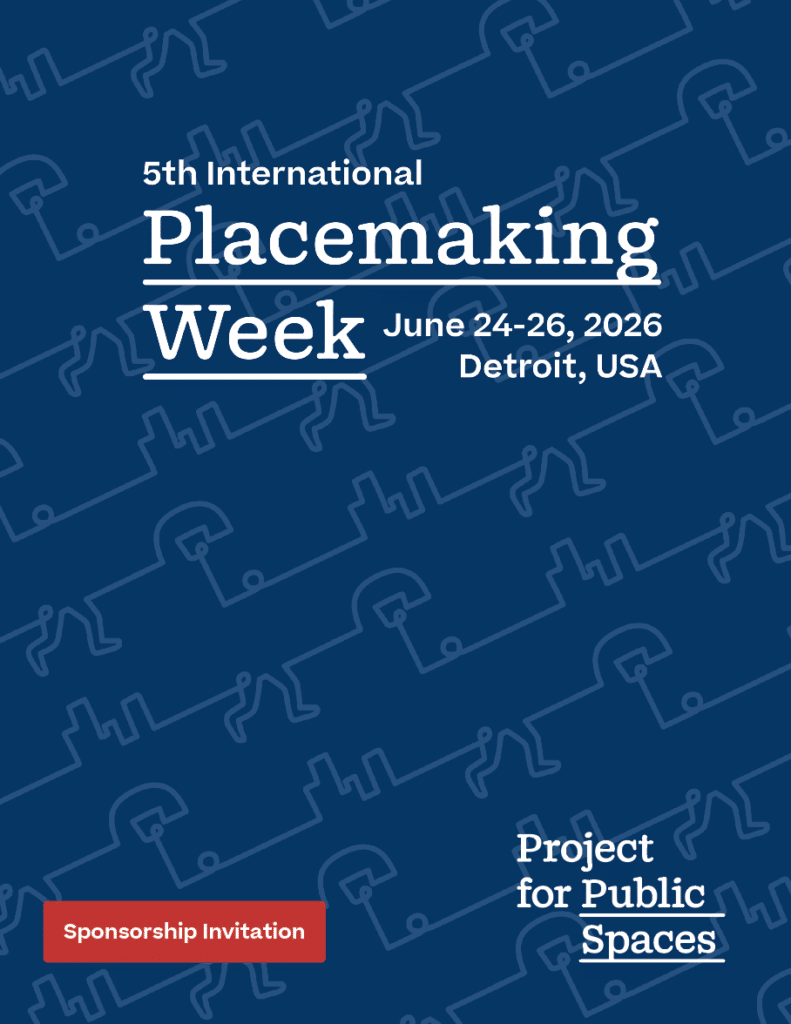 Promotional cover image for the 5th International Placemaking Week 2026 showing event title text with graphic design elements representing placemaking and community engagement.