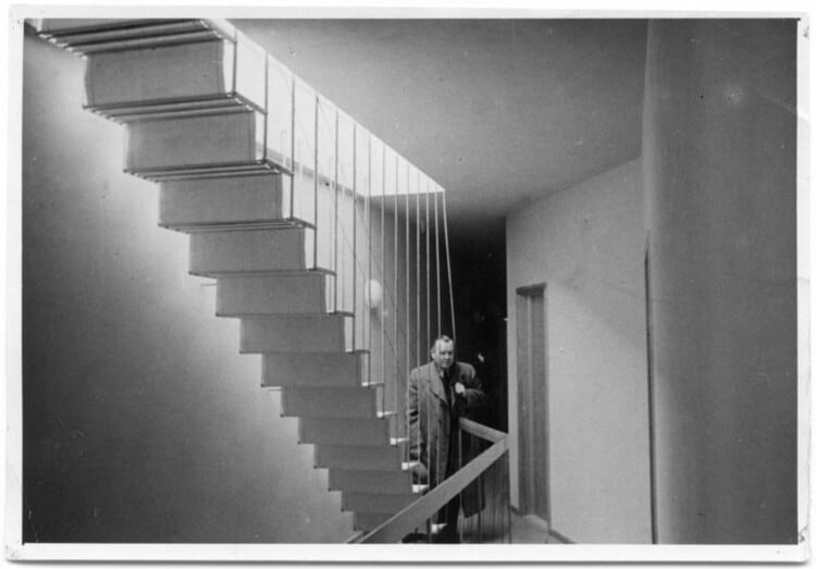 Residence by Sigurd Lewerentz — exterior view of a Lewerentz‑designed house in Sweden