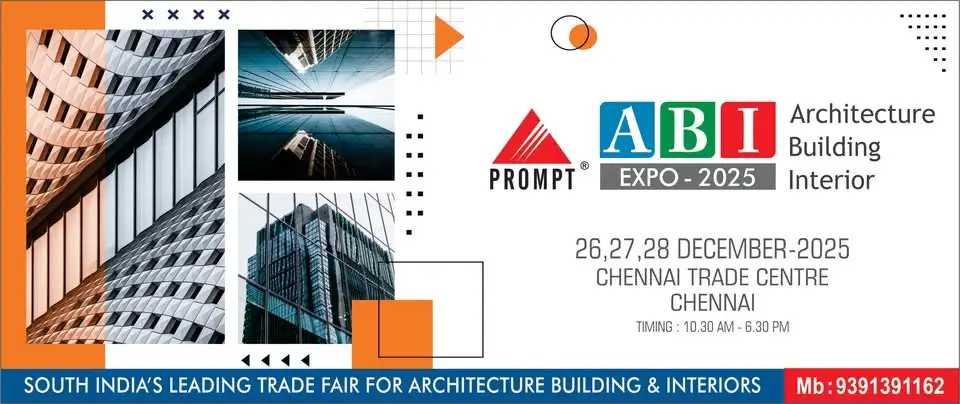 ABI Expo 2025 logo — Architecture, Building & Interiors trade fair branding