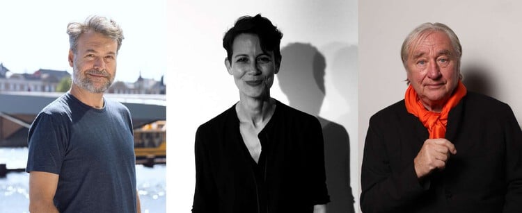 Event banner for Nordic in NYC 2026, showcasing typographic branding for the architecture and design panel hosted in New York City.