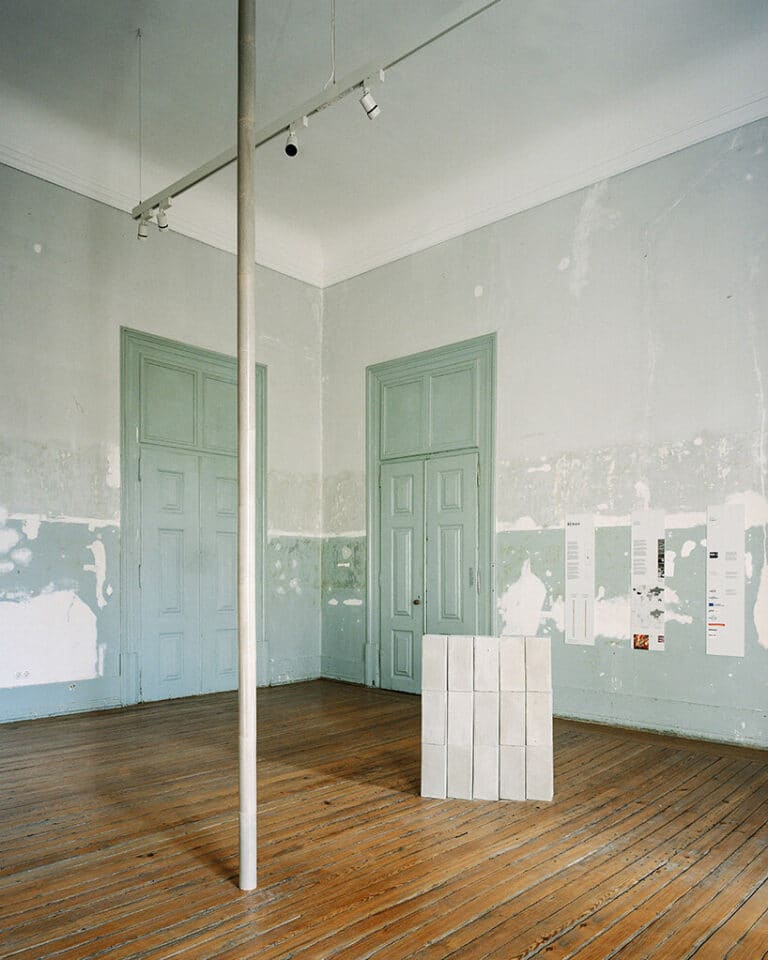 besley & spresser transform asbestos into carbon-negative materials for lisbon triennale