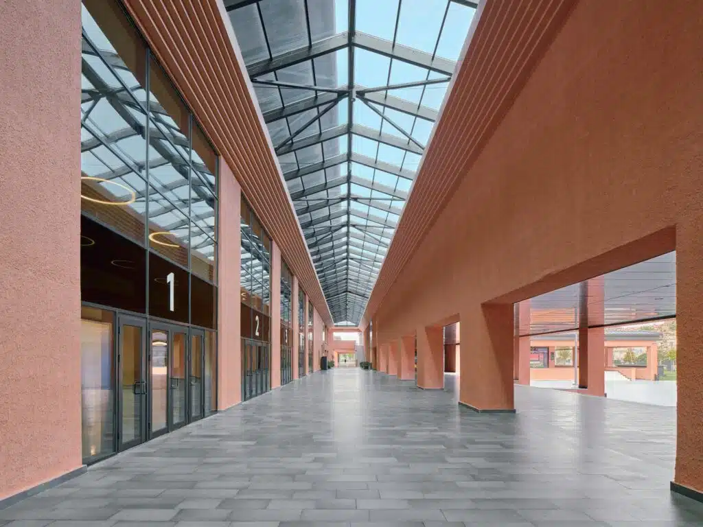 Comprehensive views of Istanbul’s Basketball Development Center (BDC) showcasing integrated sports, cultural, and educational facilities, harmonizing historical context with modern architecture and promoting community engagement across all ages.
