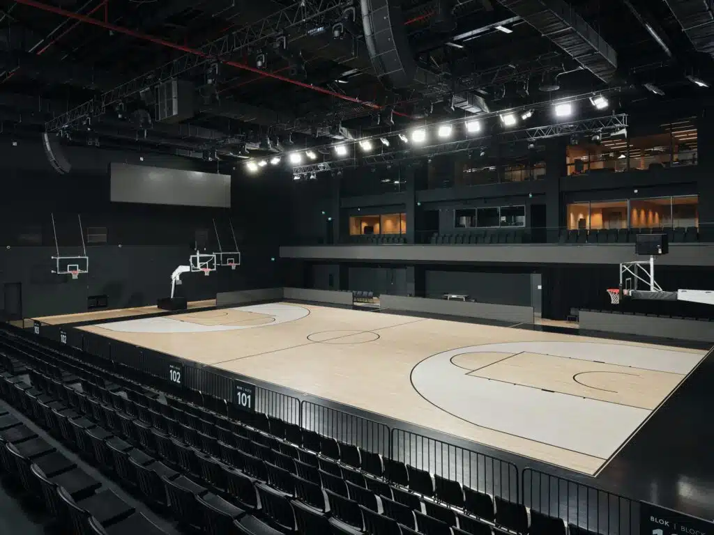 Comprehensive views of Istanbul’s Basketball Development Center (BDC) showcasing integrated sports, cultural, and educational facilities, harmonizing historical context with modern architecture and promoting community engagement across all ages.