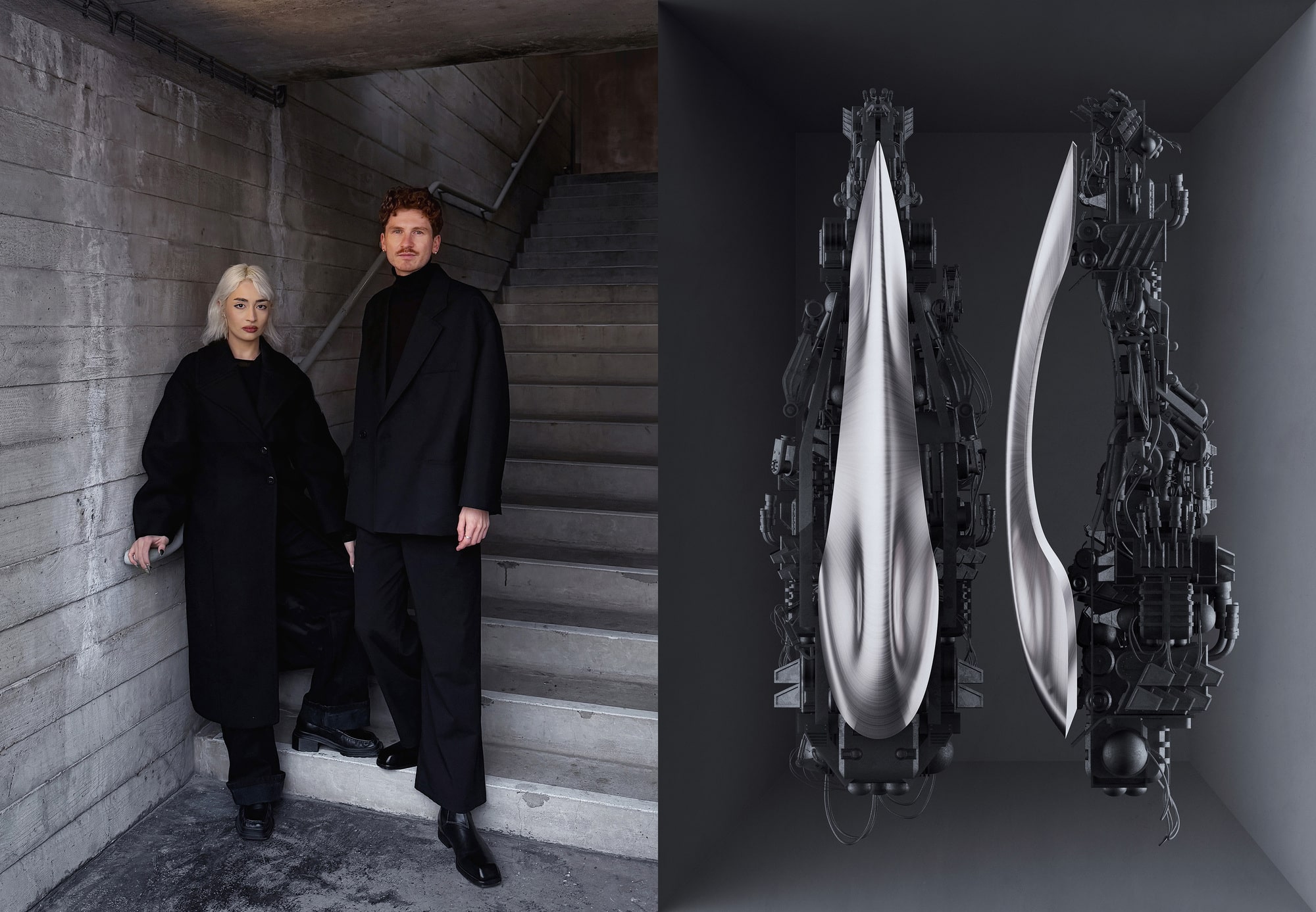 Mutation Methods Exhibition 2026 architectural installation image by Andreas Palfinger and Aysin Bahar Sahin showing innovative structural forms