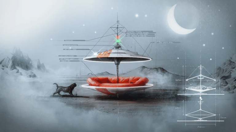 The official Barkitecture logo presented by Goodwoof, featuring one of the architect-designed kennels.