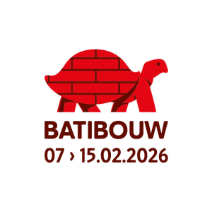 BATIBOUW 2026 official logo representing the international construction and renovation trade fair in Belgium