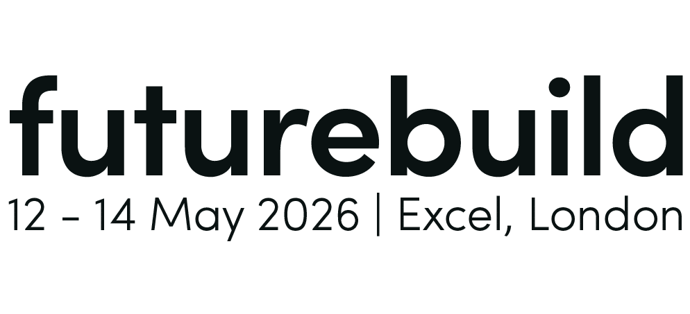 Futurebuild 2026 official logo representing the sustainable construction and built environment trade event