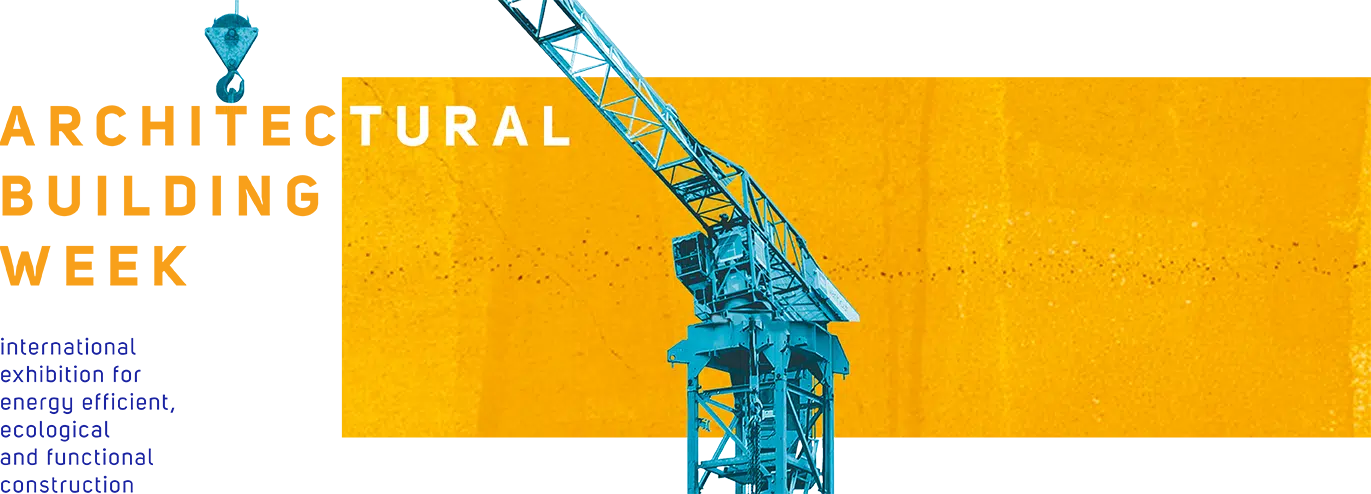Architectural Building Week 2026 promotional banner representing the construction, architecture, and building industry trade event