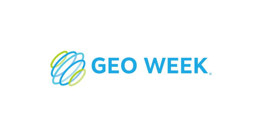 Geo Week 2026 official logo representing the geospatial and built environment technology conference and exhibition