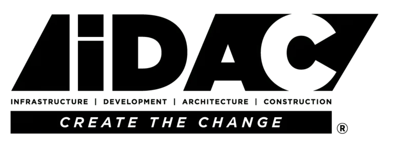 Idac Expo 2026 official logo representing the international architecture and interior design expo in India