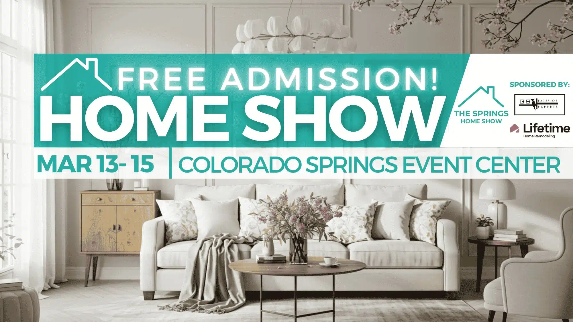 Colorado Springs Remodeling Expo 2026 promotional image representing the home improvement and remodeling trade show branding