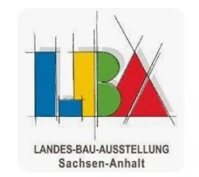 Landes-Bau-Ausstellung Sachsen-Anhalt 2027 official logo representing the regional construction and building exhibition in Germany