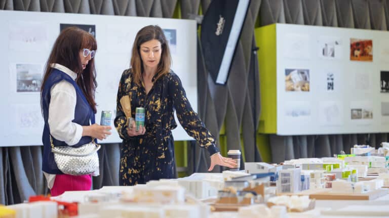 Rumble 2026 event promotional image showing dynamic graphic design and UCLA AUD lecture series branding