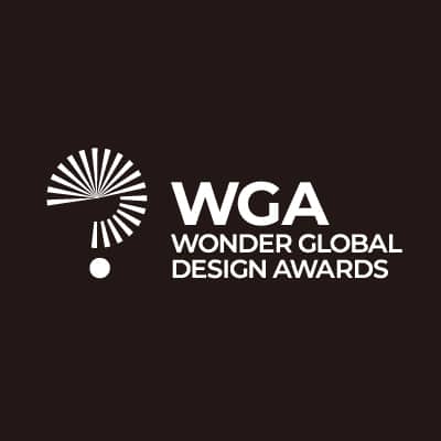 Promotional graphic for Wonder Global Design Awards 2026 international competition celebrating innovation in architecture, product, and visual design.