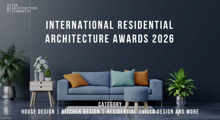 International Residential Architecture Awards 2026 showcasing innovative housing and residential design projects from around the world.