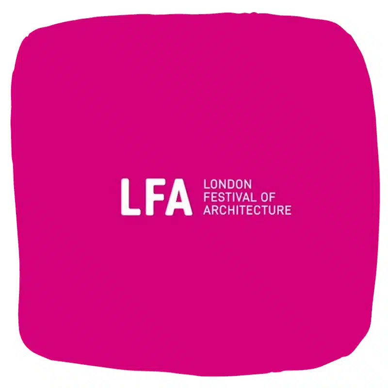London Festival of Architecture 2026 official logo representing the annual architecture festival branding
