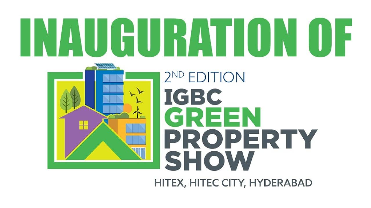 Green Property Show exhibition highlighting sustainable real estate projects, eco-friendly buildings, and green investment opportunities in an international event setting.