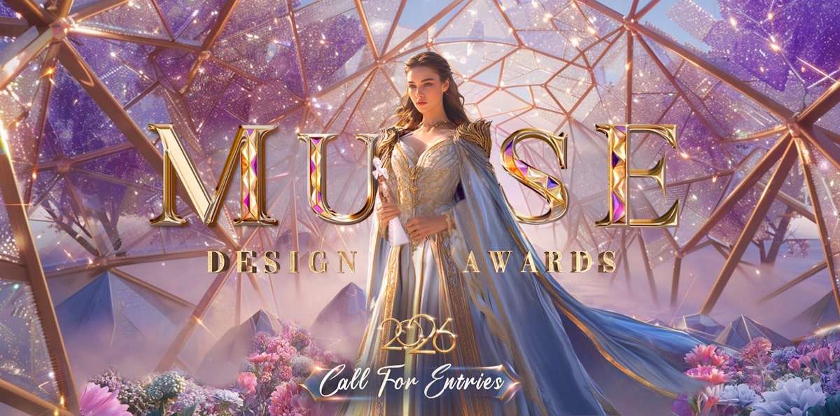 MUSE Design Awards 2026 official banner promoting international design competition for architecture and creative excellence